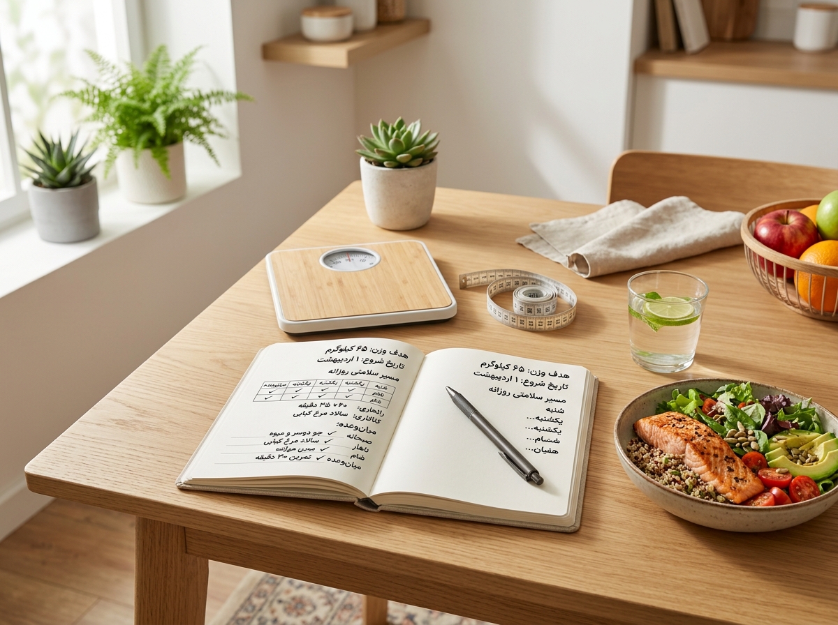 هدفگذاری برای وزن